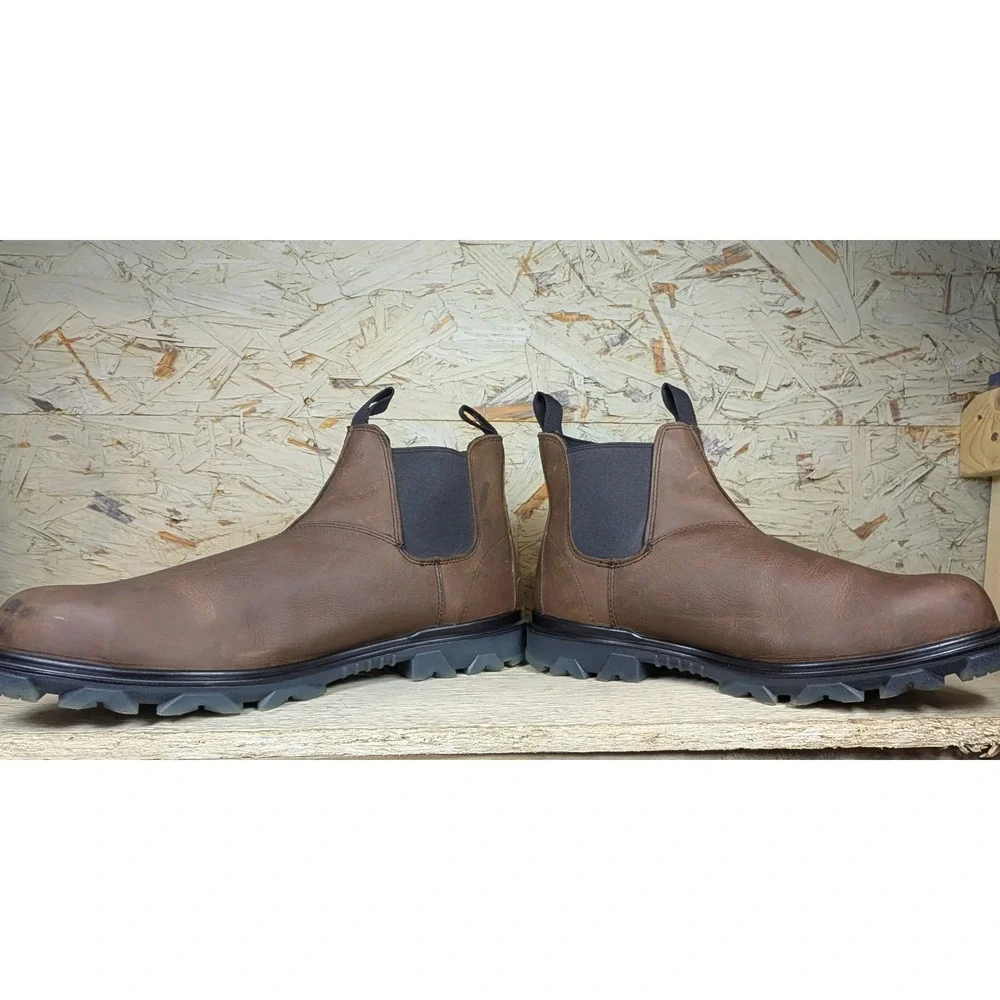 Wolverine I-90 EPX Chelsea Work Boots Brown Leather Waterproof W10791 Mens 12